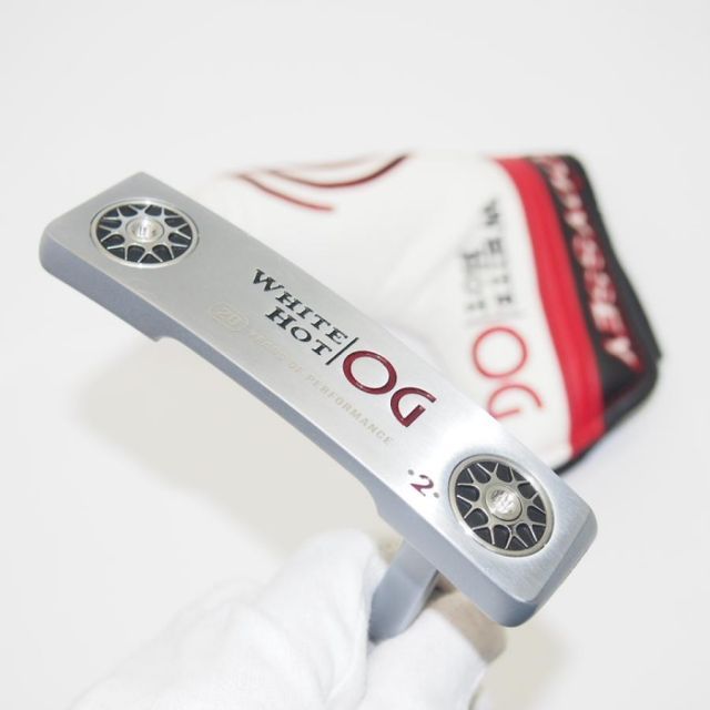 ODYSSEY ✨未使用✨WHITE HOT VERSE パター　カバー付き WHITE HOT VERSA 【即納】オデッセイ ホワイトホット ヴァーサ