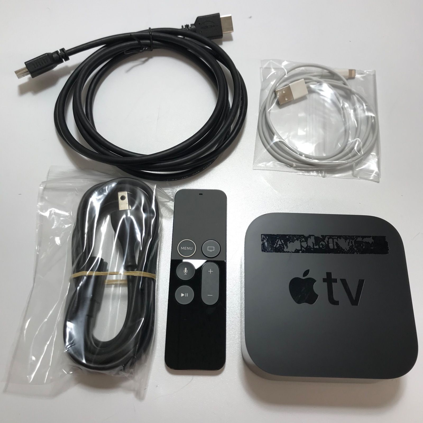 Apple TV HD (第 4 世代) 32GB A1625 HDMIケーブル付 アップル - メルカリ