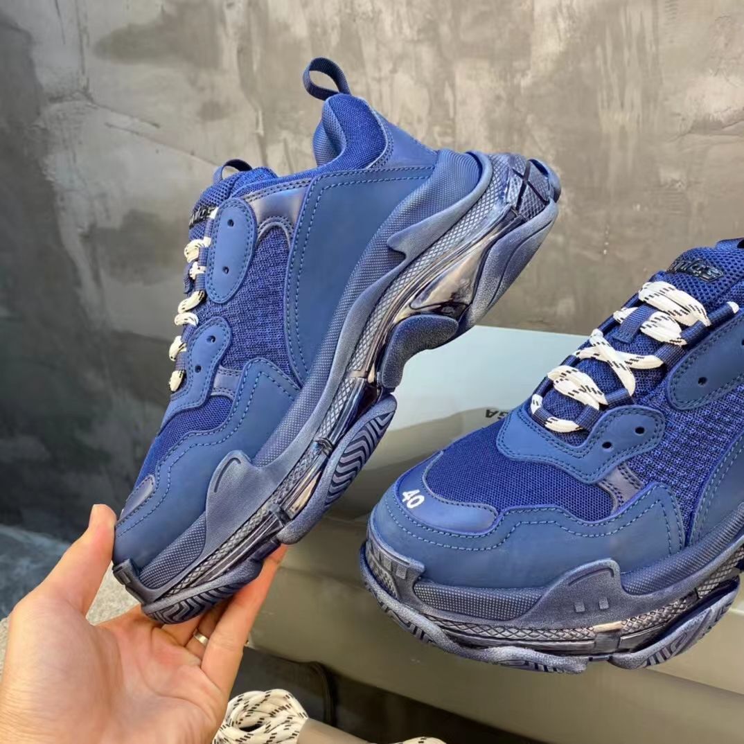 Balenciaga Triple-S CLEAR SOLE BLUE