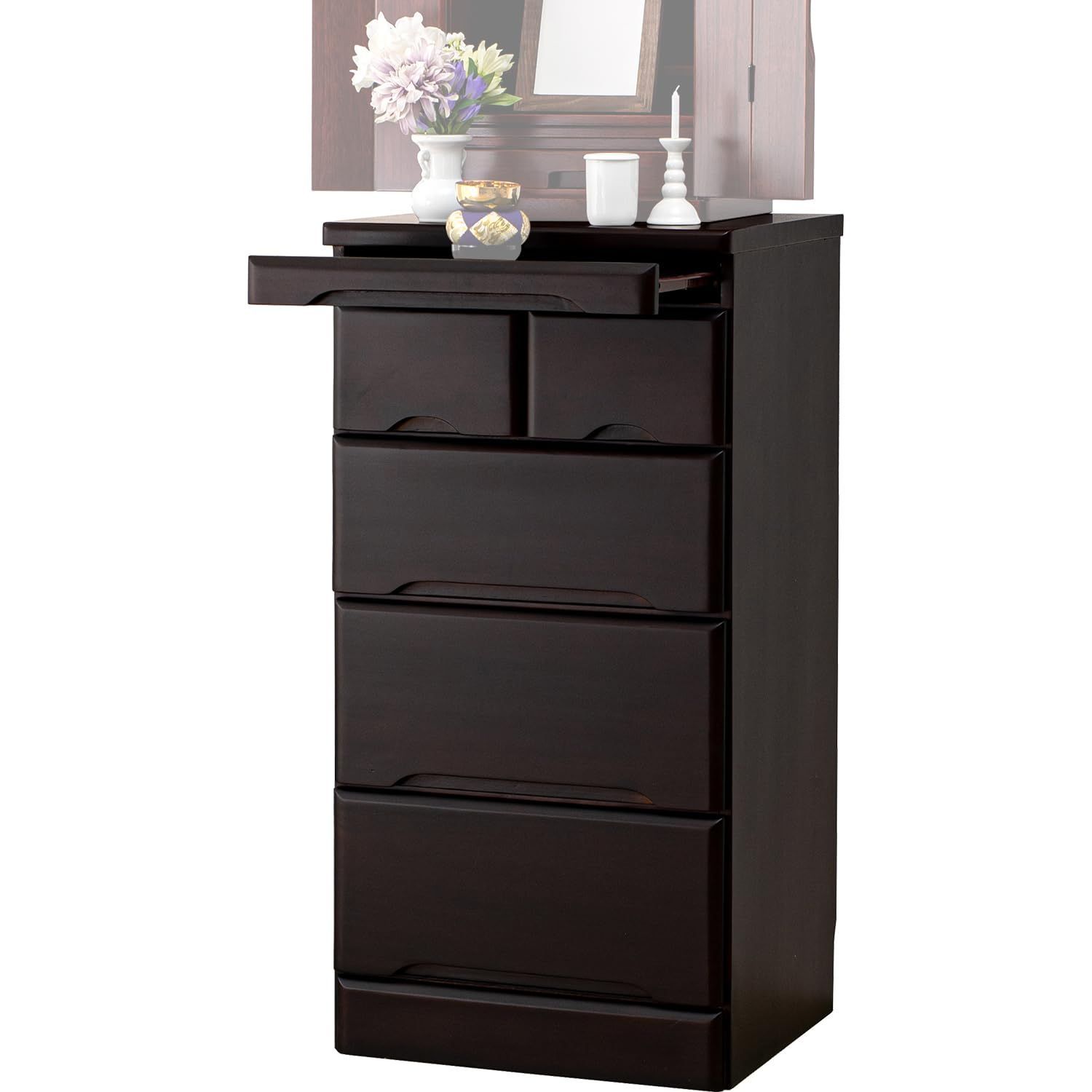 仏壇 台 チェスト 収納 モダン　 完成品 天然木 幅46 奥行39 高さ70 仏壇 台 チェスト 収納 モダン 完成品 天然木 幅46 奥行39 高さ70 仏壇