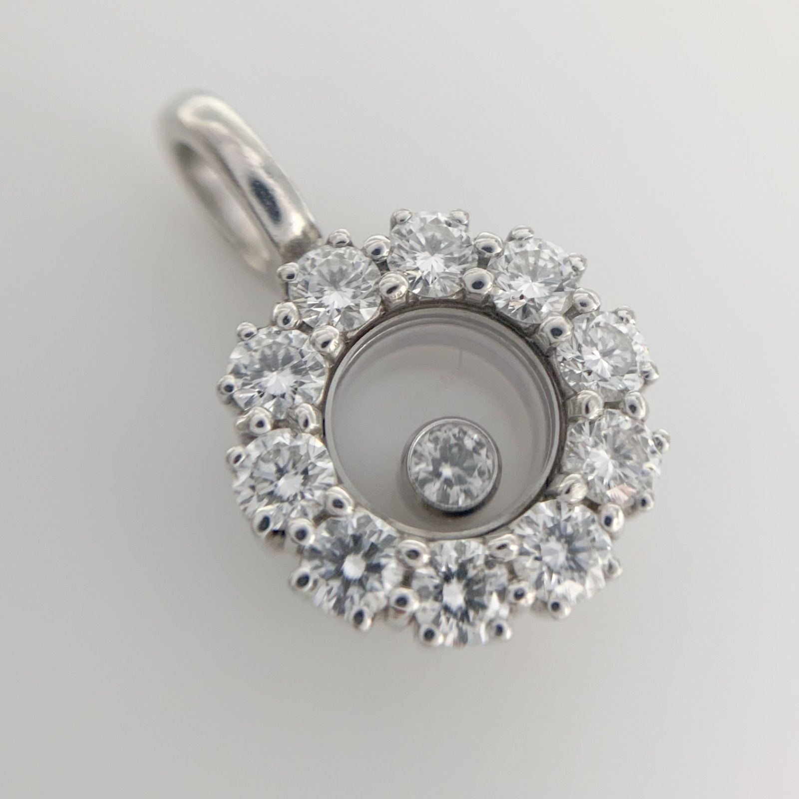 ショパール Chopard ハッピーダイヤモンド ペンダントトップ K 18 WG