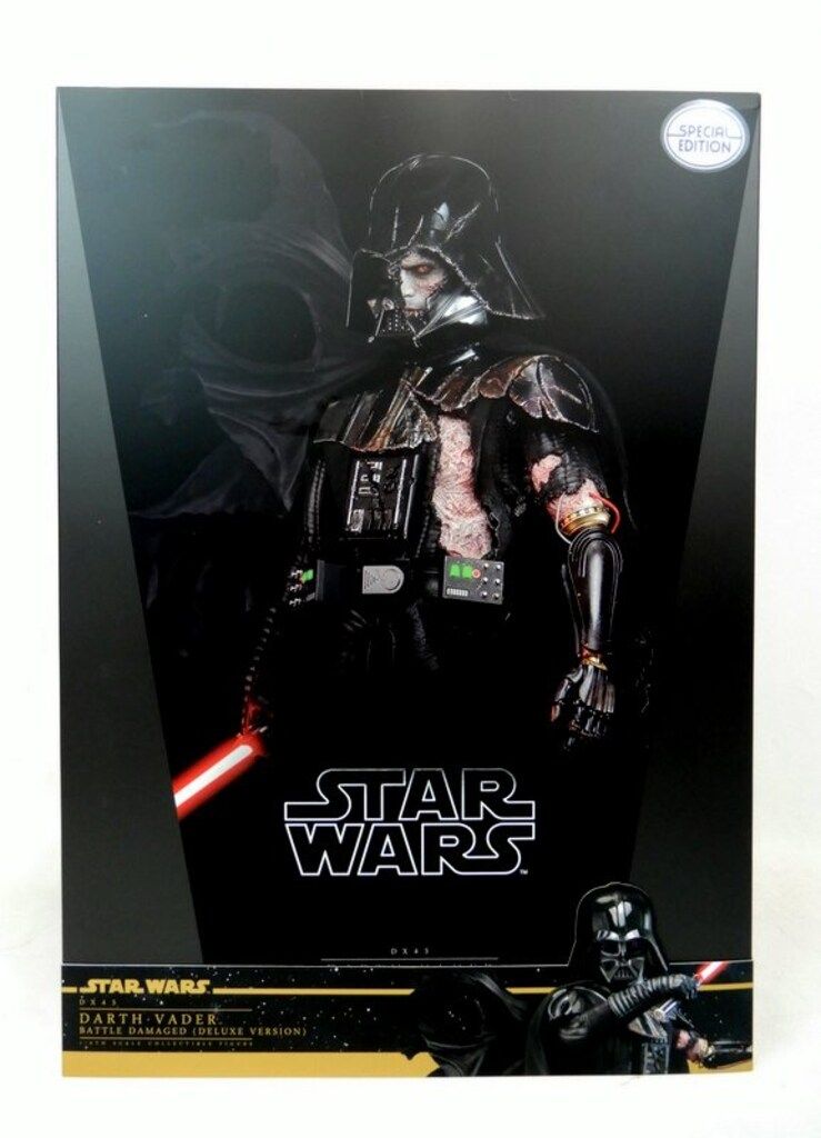 HOTTOYS MOVIE MASTERPIECE DX DARTH VADER | BATTLE DAMAGED DELUXE VERSION SPECIAL EDITIO DX45