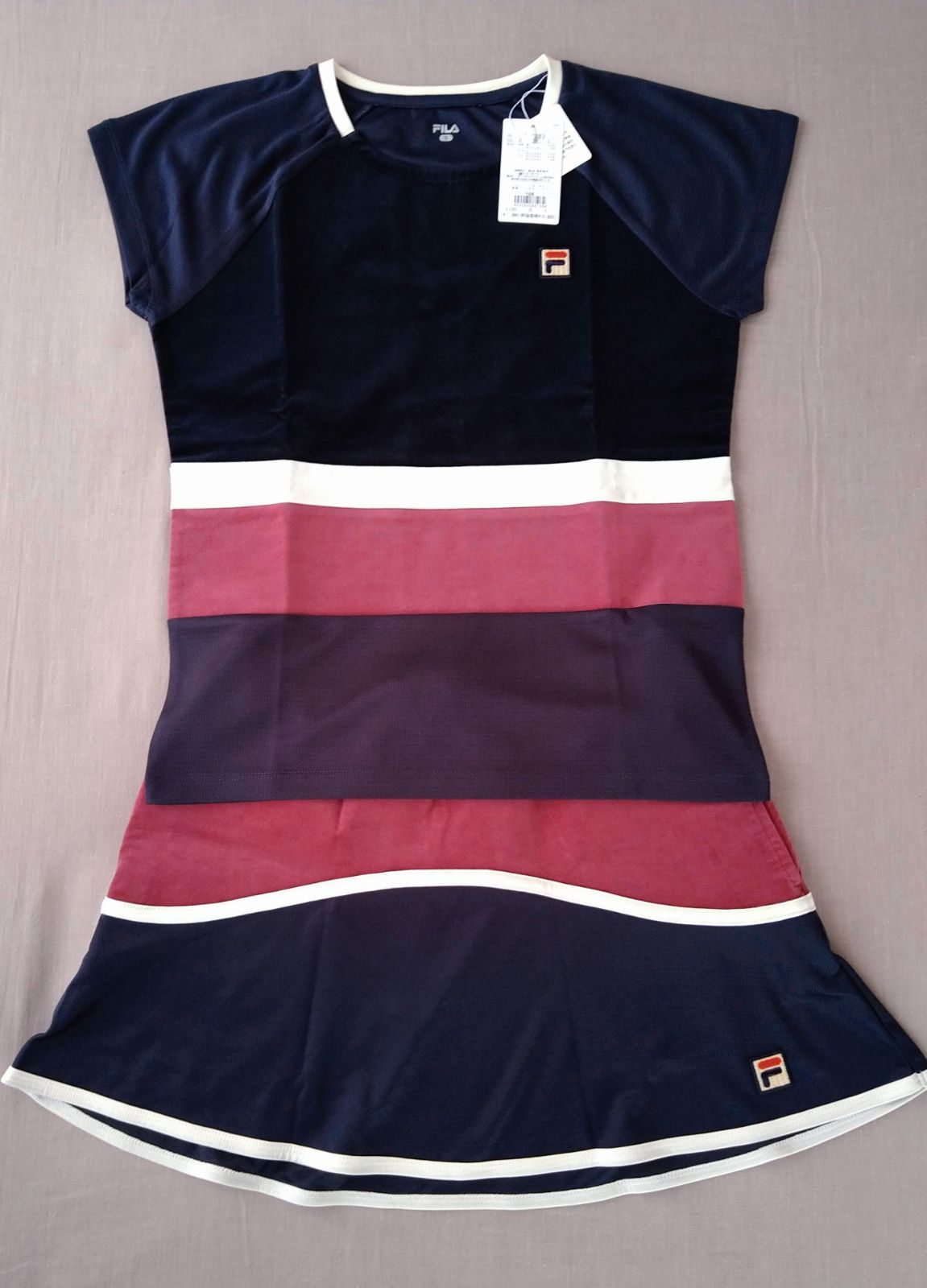 FILA フィラ テニス ウェア スコート Мサイズ 新品未使用 紺
