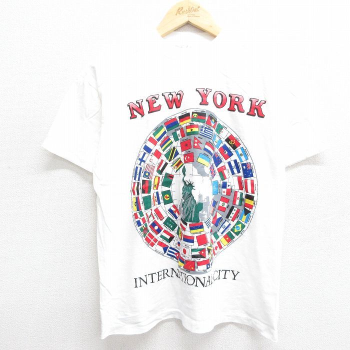 自由の女神 Tシャツ ホワイト 古着 2025年最新】Yahoo