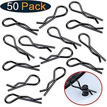 HobbyPark 金属ボディピンクリップ　１/１０ＲＣカー適用（５０個入れ） 2zzhgl6 Amazon.com: HobbyPark 50-Pack 90-Degree Angle Body Clips
