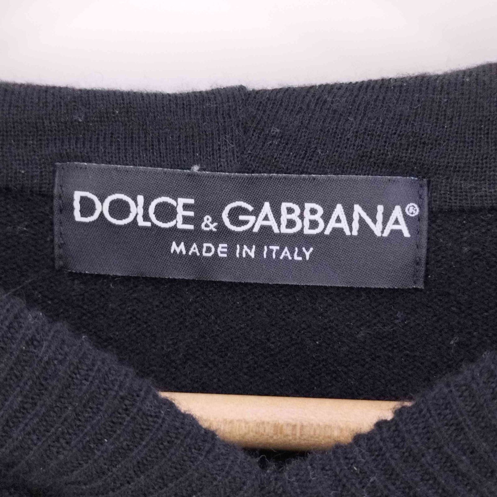 ドルチェアンドガッバーナ DOLCE&GABBANA イタリア製 Cashmere Pullover Hoodie カシミヤニットパーカー メンズ 52