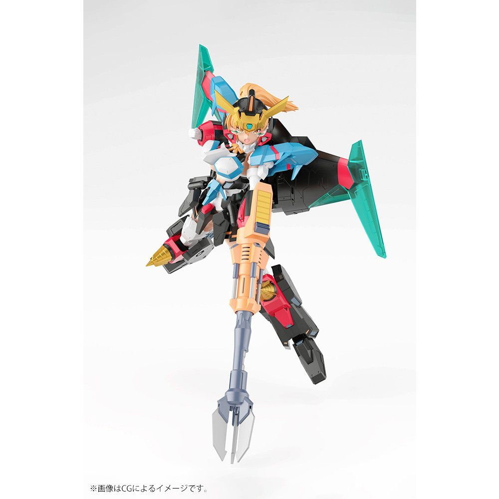 KOTOBUKIYA - フレームアームズ・ガール クロスフレーム・ガール ガオファイガー 勇者王ガオガイガーFINAL プラモデル(CG006) コトブキヤ クロスフレーム・ガール ガオファイガー｜勇者王ガオガイガー