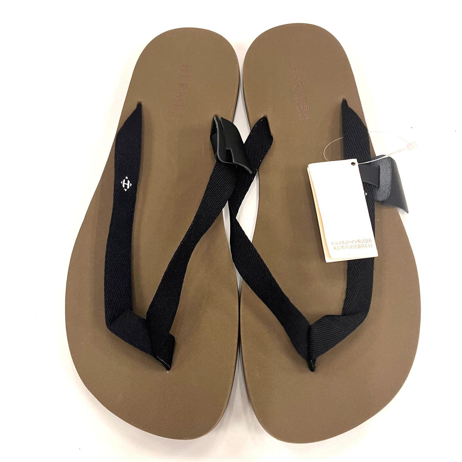 新品未使用 HERMES エルメス サイズ400 ビーチサンダル ：x0875