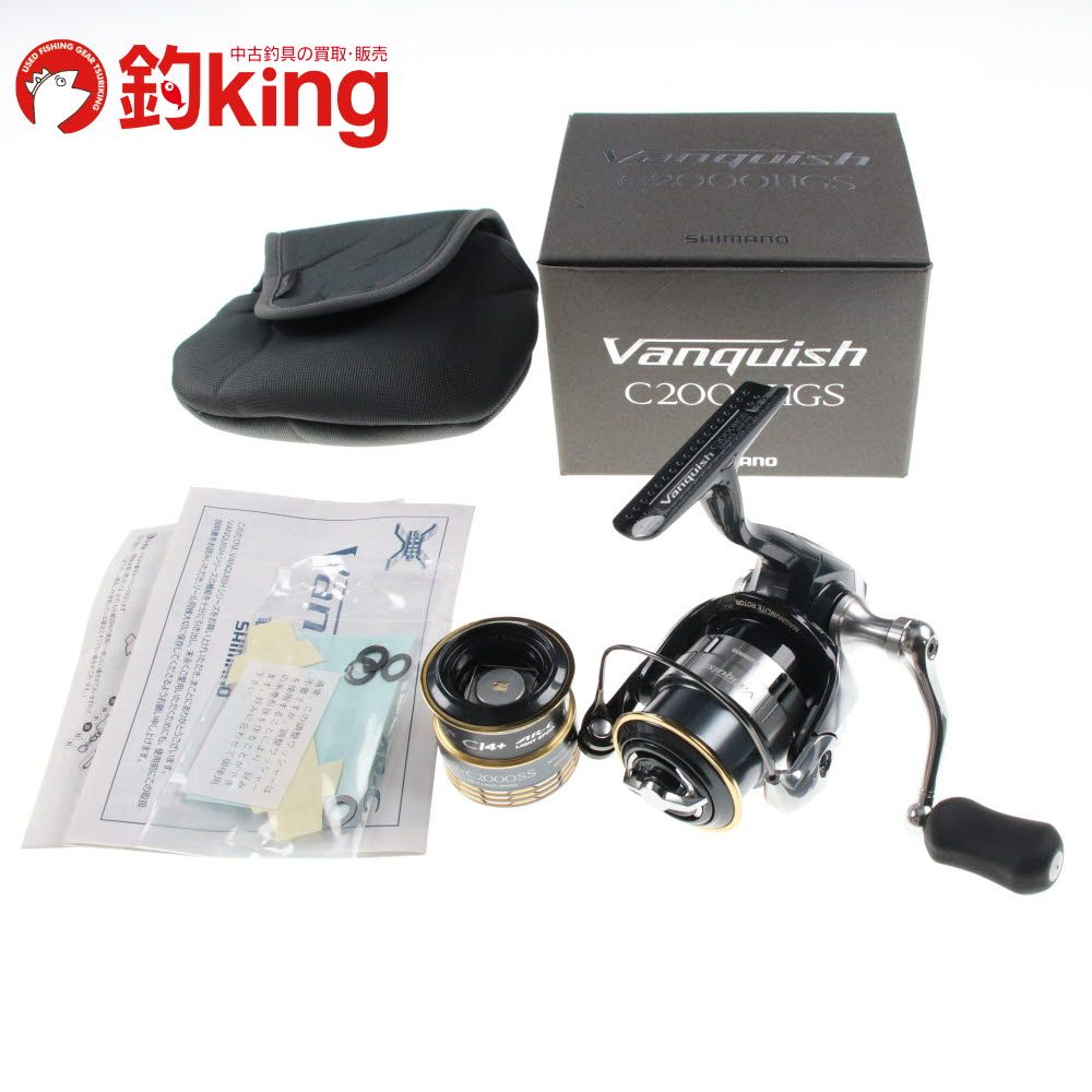 美品 シマノ 12ヴァンキッシュ C2000HGS シマノ 12バンキッシュ