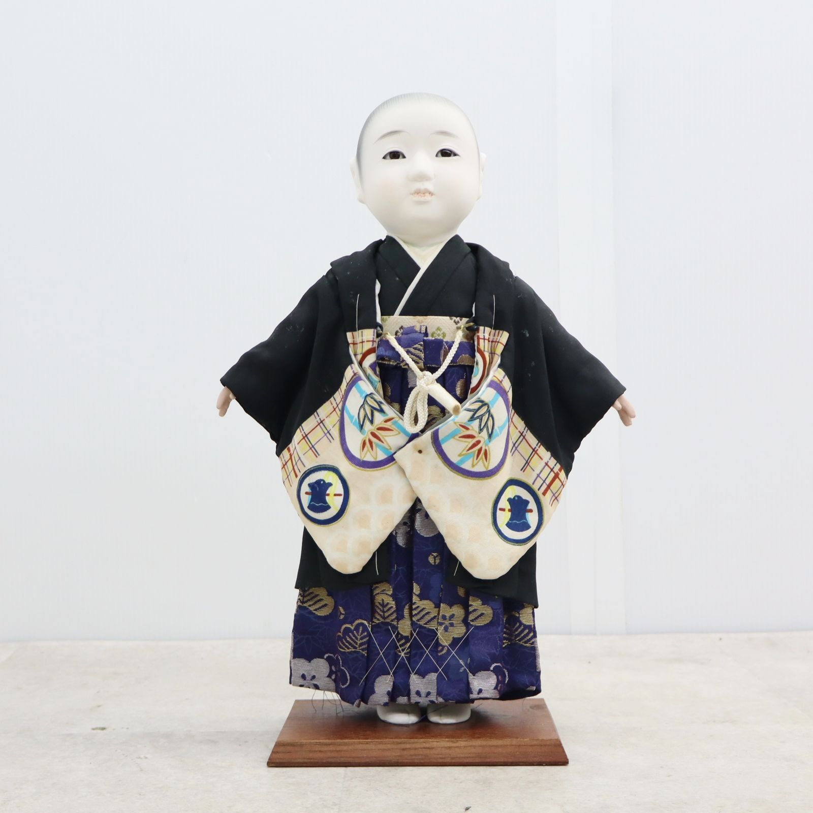 古い市松人形 △アンティーク 昭和レトロ｜市松人形 男の子