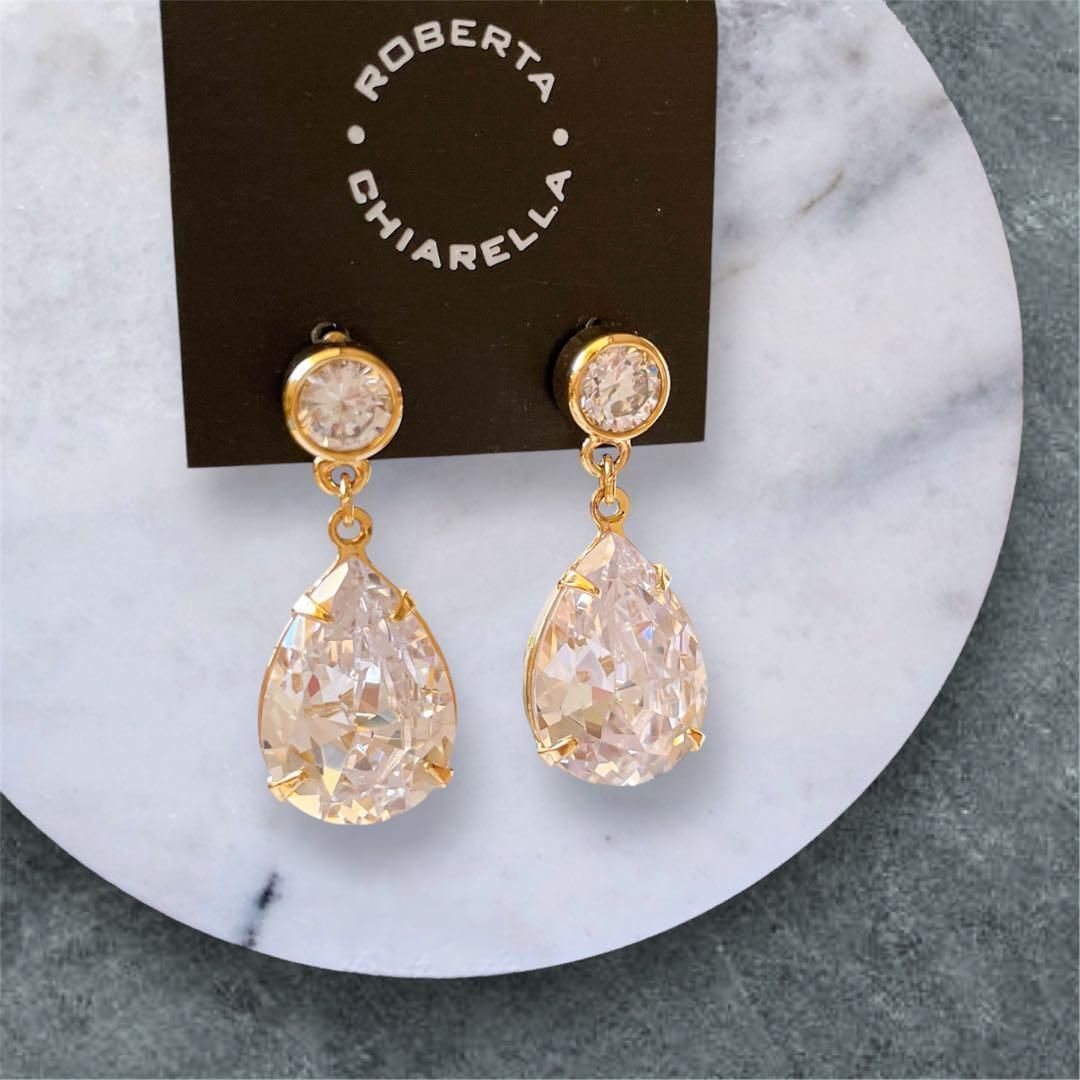 新品◇Roberta Chiarella ロベルタチャレラ 結婚式にも最適 眩い輝き 