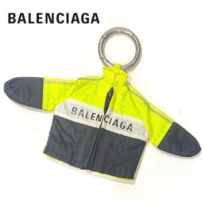 特別セーフ バレンシアガ BALENCIAGA Micro キーホルダー ウインドブレーカー 小物