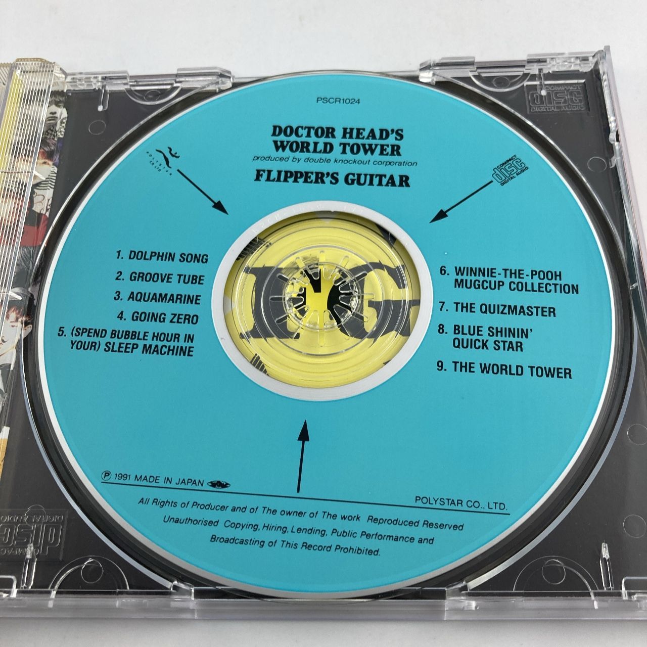 希少品 フリッパーズギター プロモ盤 CD フリッパーズ・ギター / DOCTOR HEAD'S WORLD TOWER ~ヘッド