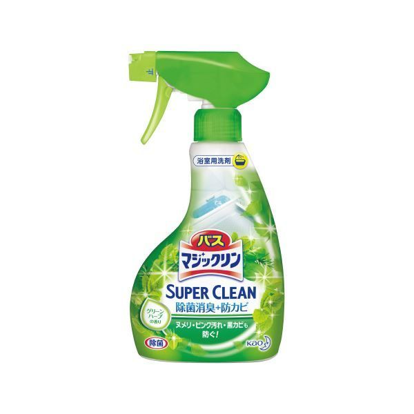 まとめ）花王 バスマジックリンSUPERCLEAN 本体 380mL【×10セ