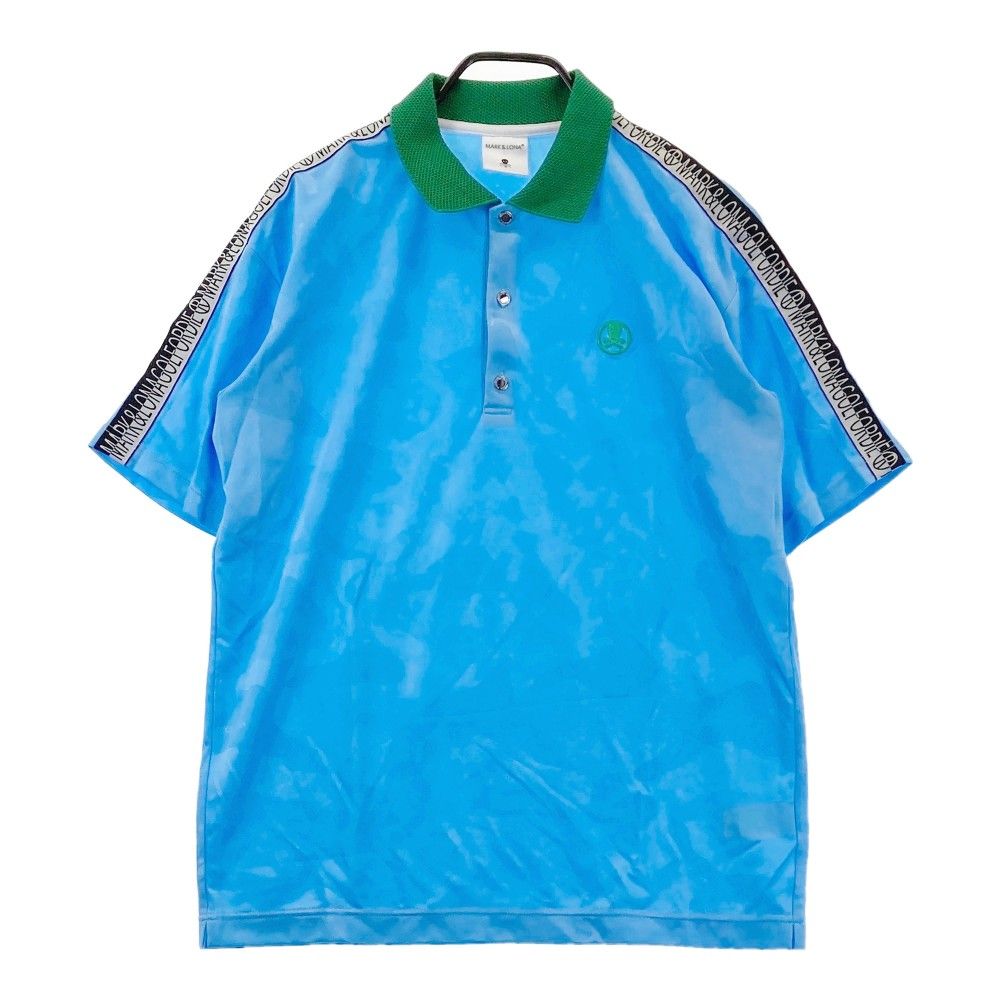 サイズ：48 MARK&LONA マークアンドロナ 半袖ポロシャツ カモフラ