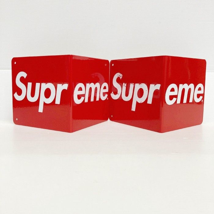 supreme ブラック　レッドセット