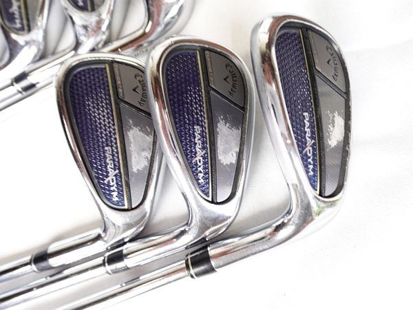 【希少6本】キャロウェイ パラダイム アイアンセット (6-52度）純正 R 希少6本】キャロウェイ パラダイム アイアンセット (6-52度）純正 R