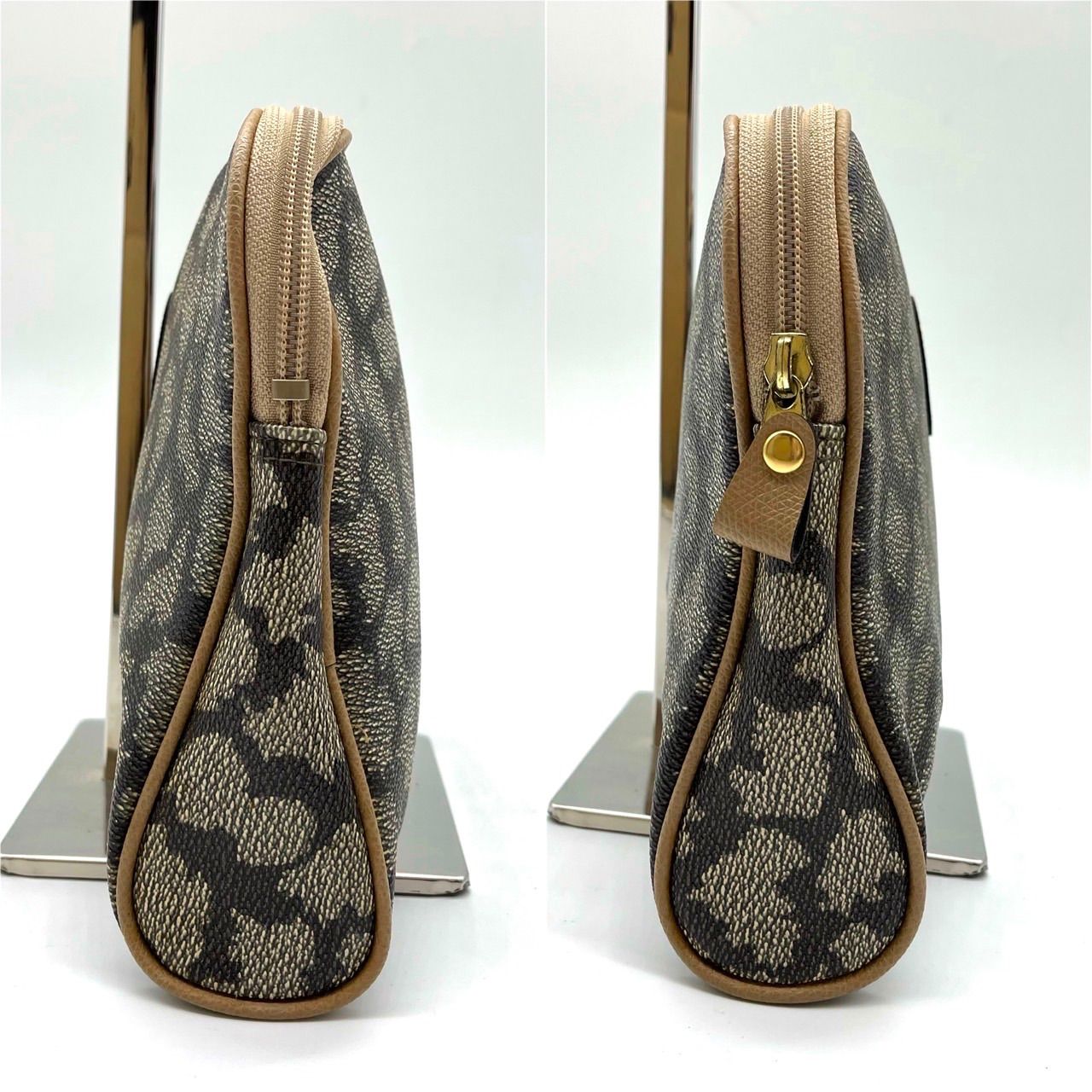 ✨美品✨イヴサンローラン YSL クラッチバッグ レザー 金具 三角プレート Yves Saint Laurent イブサンローラン YSLロゴ クラッチバッグ