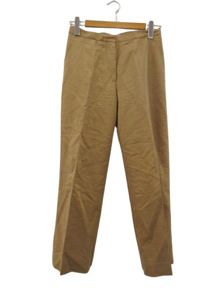 新品保管品マレーラ起毛コットンチノパンツストレッチ綿パンブラウン茶マックスマーラ マックスマーラ MAX MARA パンツ スラックス ブラウン系