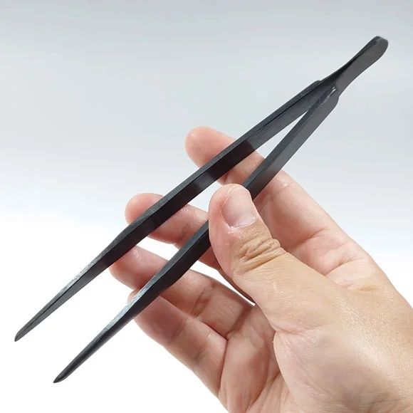 盆栽道具　鍛造ピンセット　直　全長200mm　No.62A　植木　庭木　兼進作