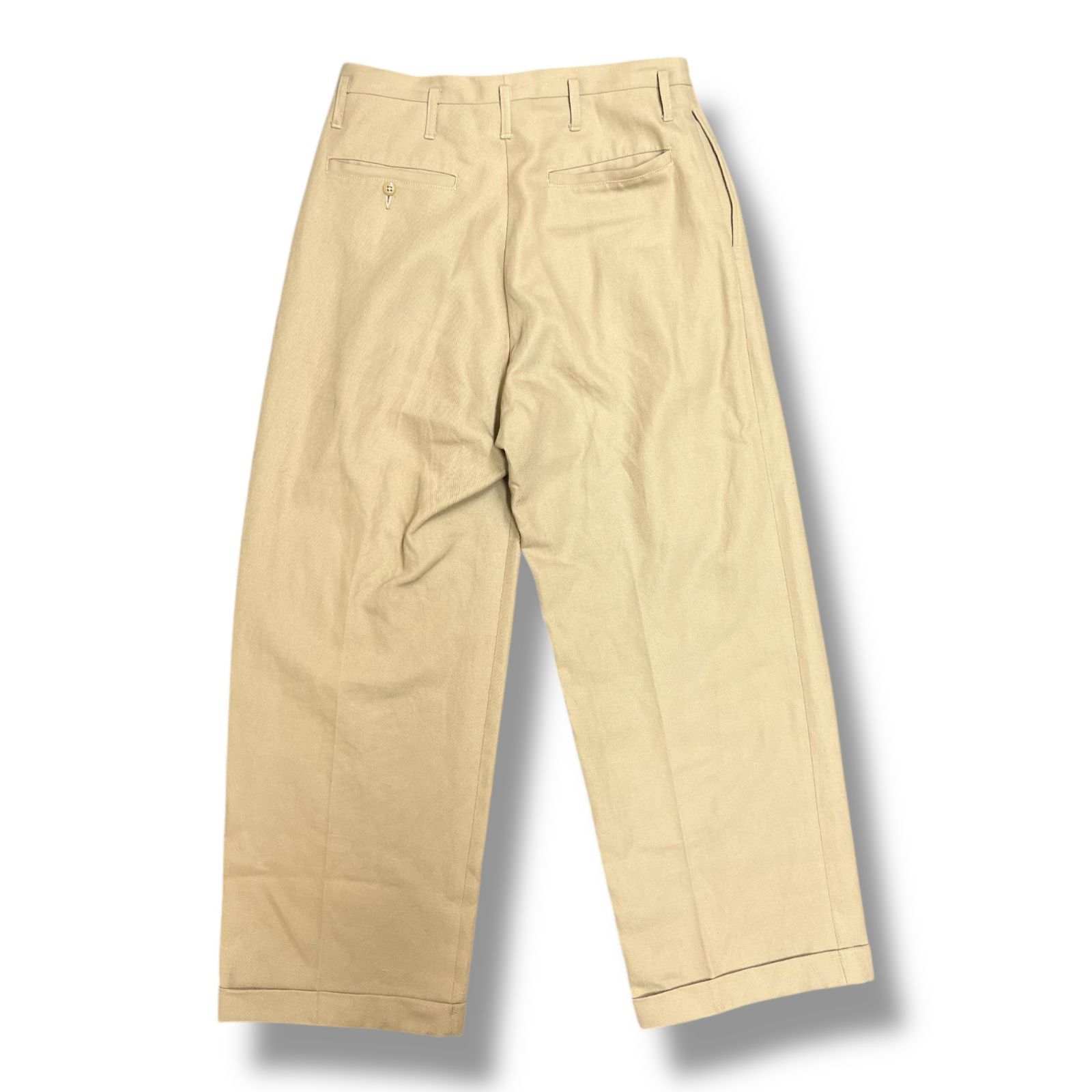 AtLast & Co. 1タック1ダーツトラウザーパンツ チノパン アットラスト