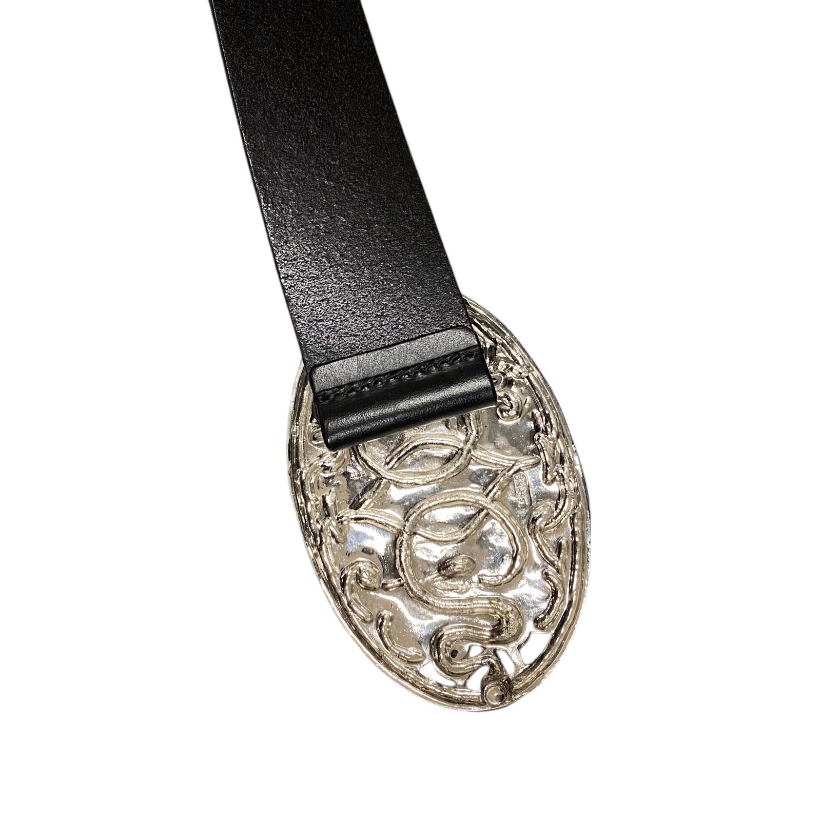 Versace ヴェルサーチ スネーク ベルト 中古品】 ヴェルサーチ ゴシックスネーク ベルト VERSACE
