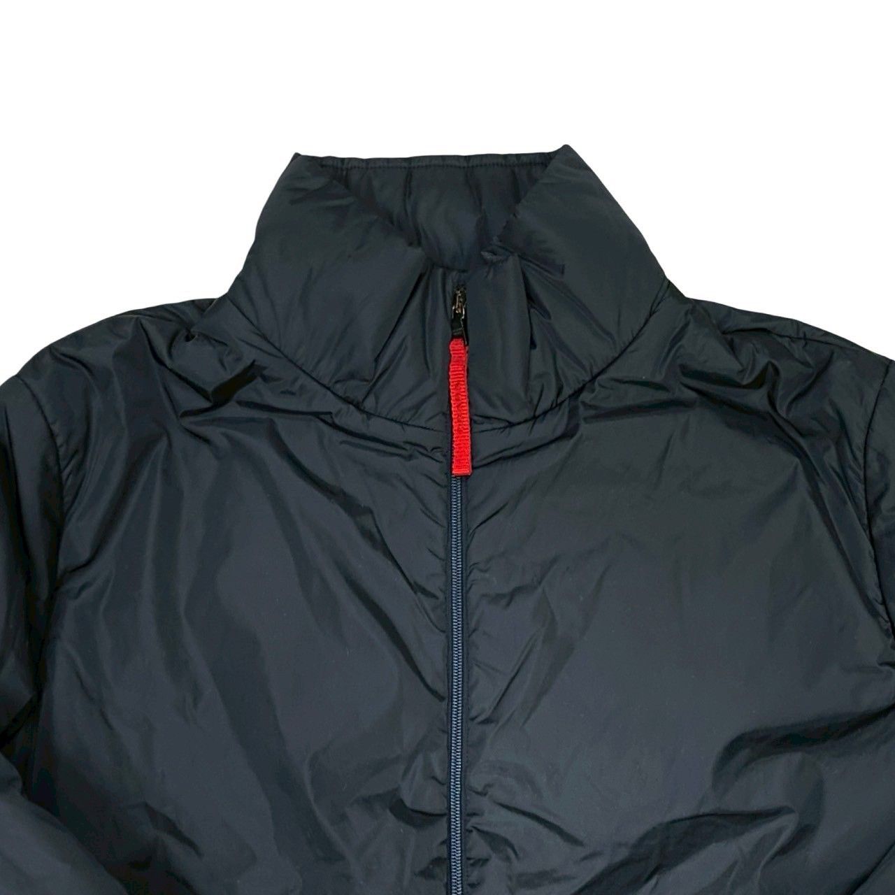 極 美品 PRADA プラダ プラダスポーツ ロゴ ジップ ナイロン 