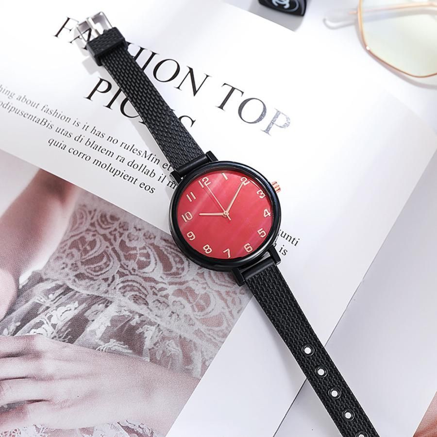 腕時計 アナログ レディース カジュアル クォーツ時計 ウォッチ ファッション 3色 カラフル おしゃれ 女性 ギフト Ws-W-K 【 レディース腕時計・Ws-W-K 】