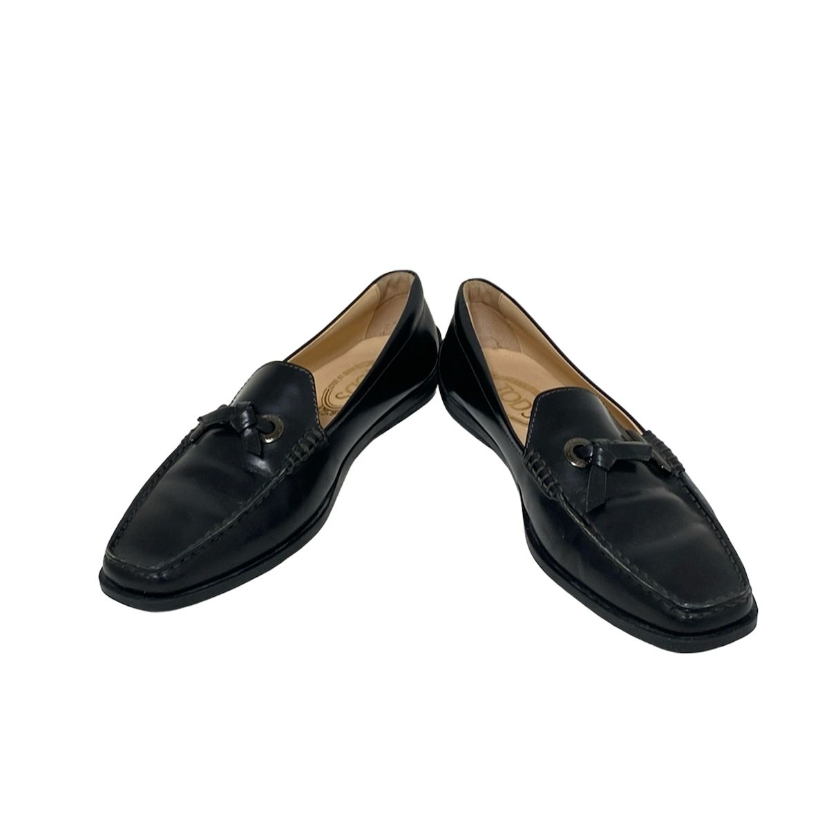 ♂新品・ドライビングシューズ♂【TOD'S　トッズ】黒　レザー　UK6.5 TOD'S/トッズ_Women通販 | ブラック シティ ゴンミーニ レザー