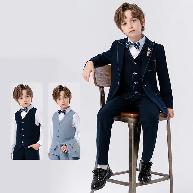 6点セット 子供服 フォーマルスーツ 男の子 子供スーツ キッズ スーツ キッズスーツ 七五三 スーツ フォーマルスーツ おしゃれ 子供服 卒業式 入学式 発表会 入園式 結婚式 フォーマル スーツ ali1506