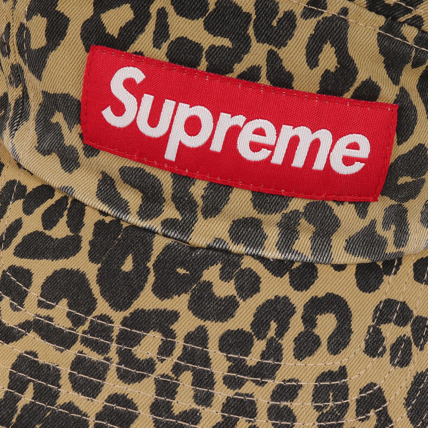 Supreme シュプリーム キャップ / 23AW レオパード柄 ウォッシュ