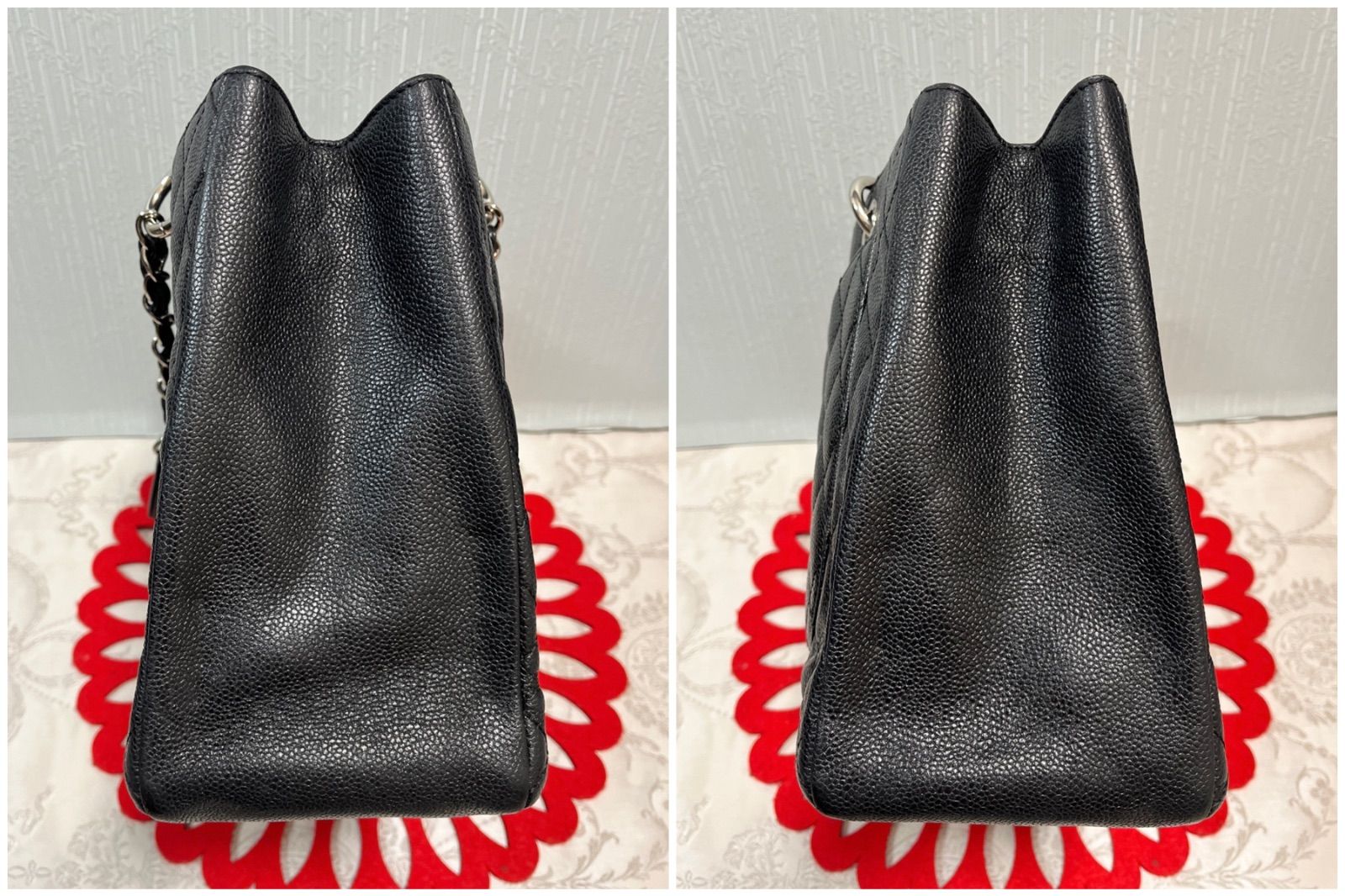 CHANEL シャネル GST グランド ショッピング トート ブラック 072 CHANEL シャネル GSTトート マトラッセ トートバッグ キャビア