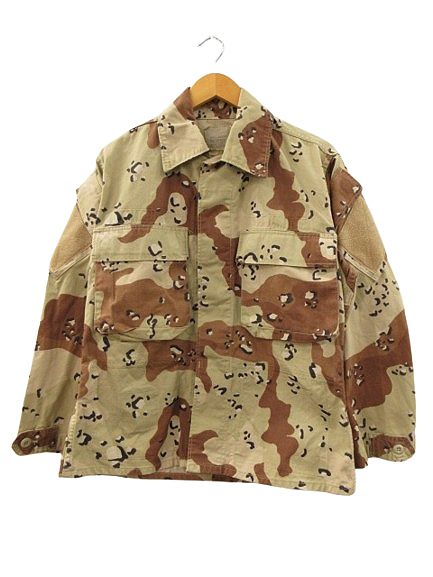 90s US ARMY デザートカモ BDUジャケット チョコチップカモ L-R ヴィンテージ VINTAGE U.S.ARMY 90s BDUジャケット デザートカモ