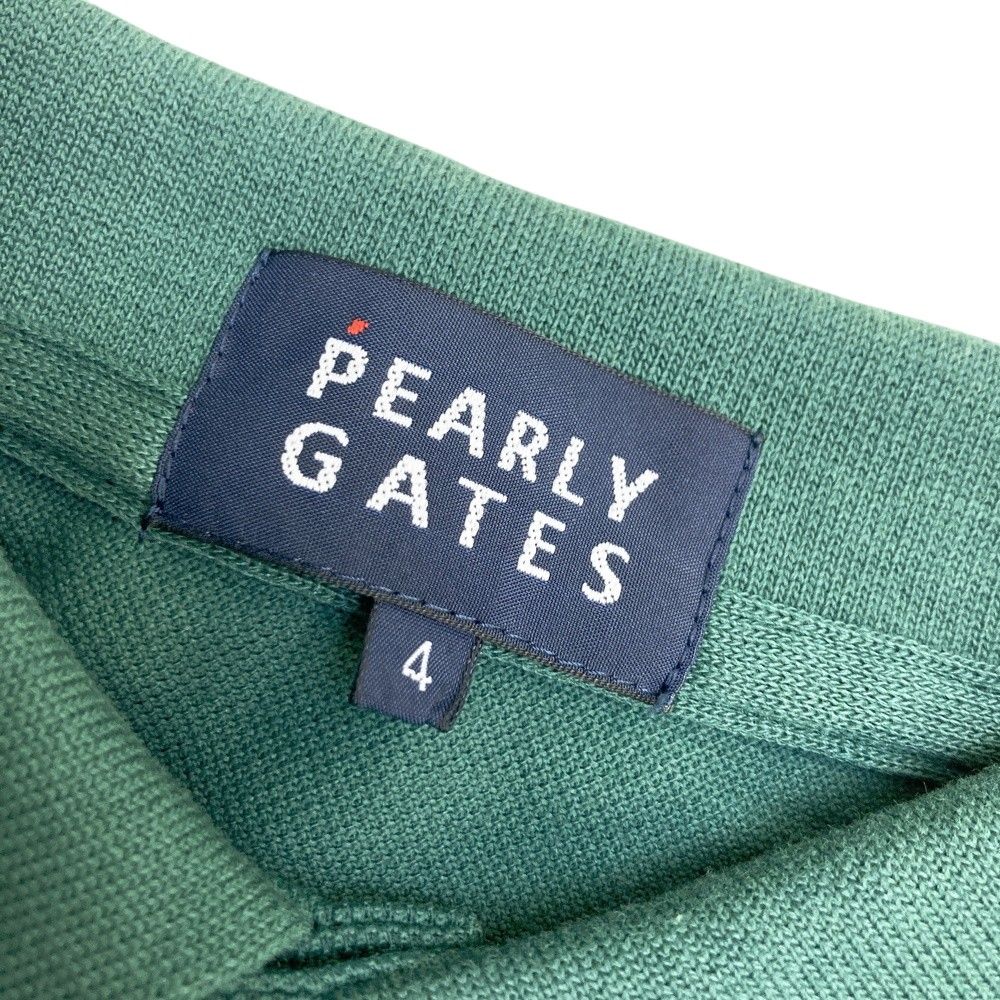 サイズ：4 PEARLY GATES パーリーゲイツ 半袖ポロシャツ