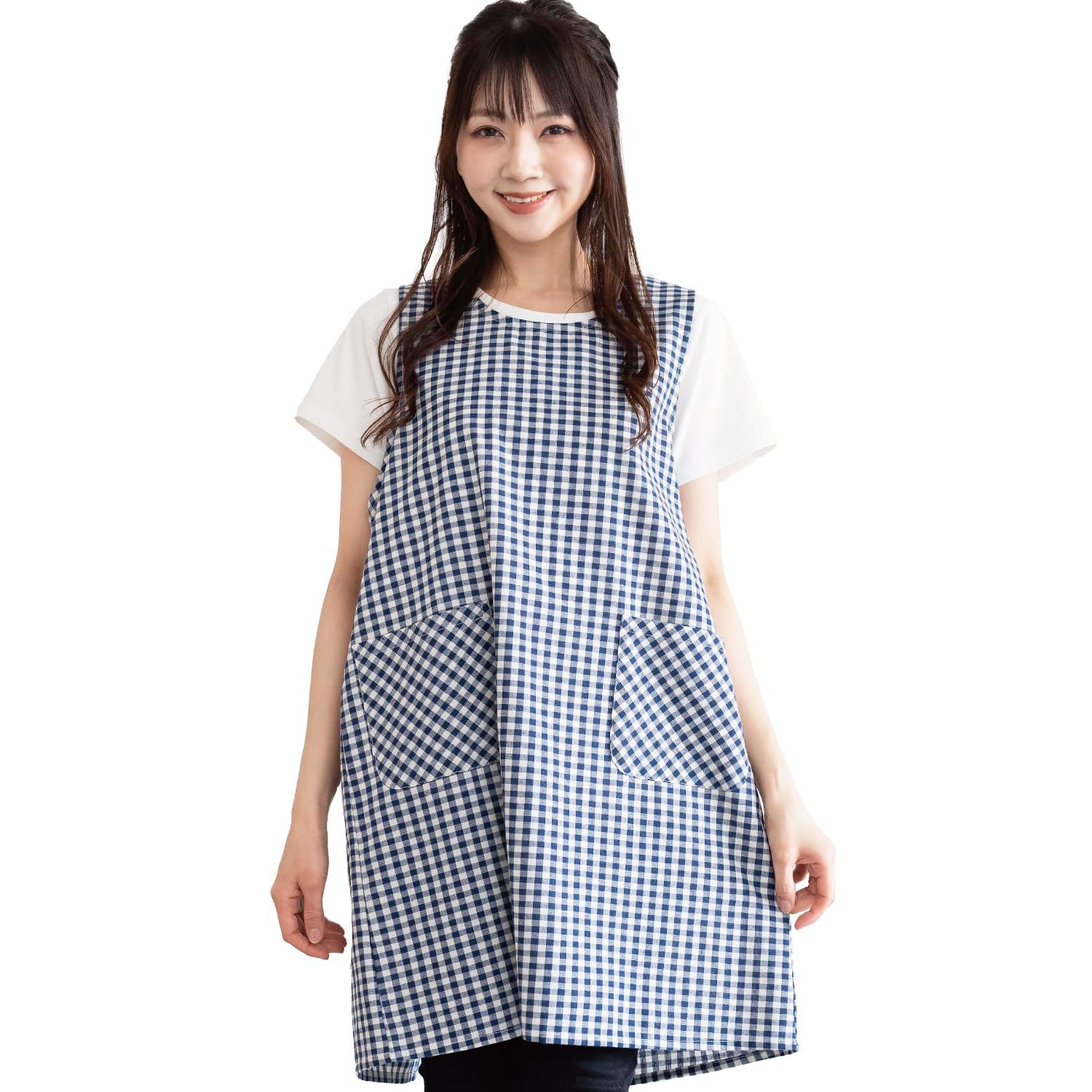 新品 [ニシキ] エプロン レディース 綿ポリ 速乾 シワになりにくい