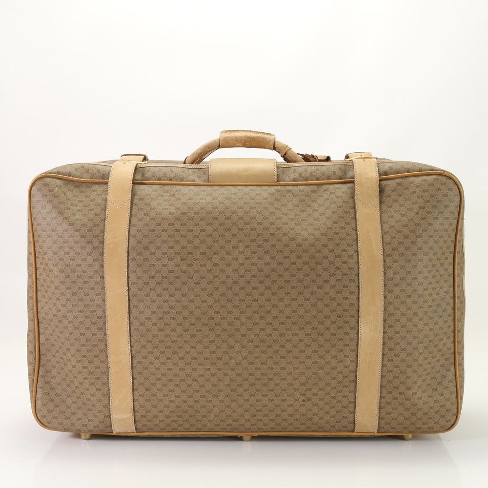 グッチ マイクロGG オールド 010 39 523 70 レザー ボストン バッグ