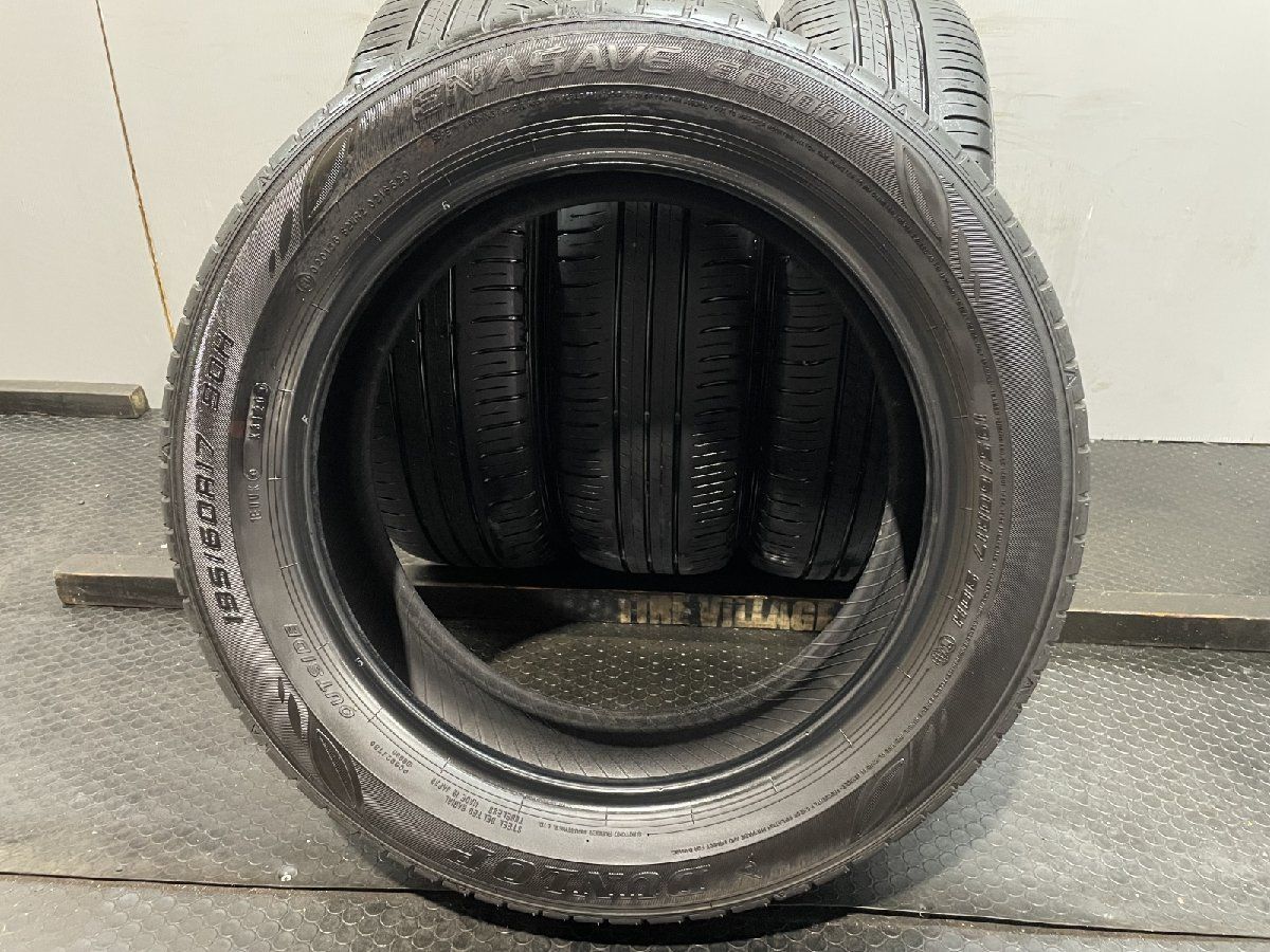 DUNLOP ENASAVE EC300+ 195/60R17 17インチ 夏タイヤ 4本 20年製 バリ溝 60プリウス ライズ ロッキー等　(MTN687)クレジットカード QRコード決済可能 DUNLOP ENASAVE EC300+ 195/60R17 17インチ 夏タイヤ 4本 20年製 バリ