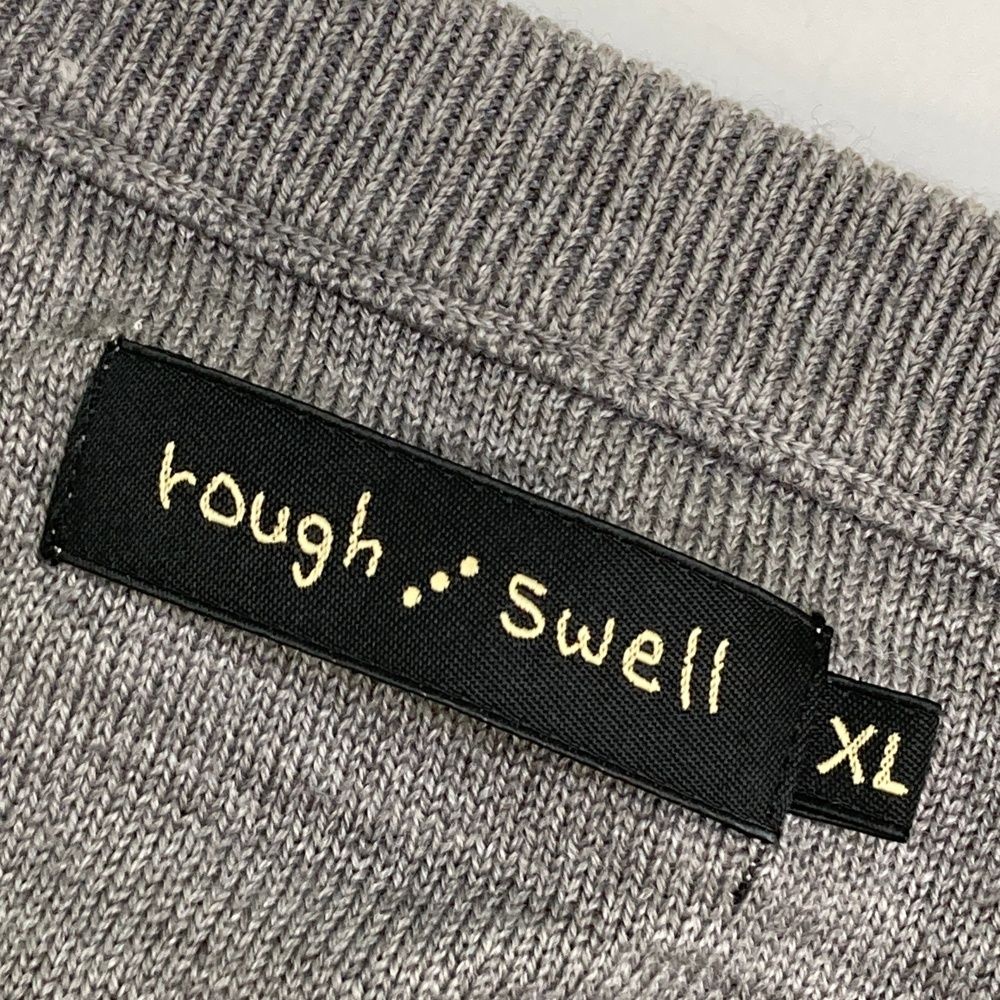 サイズ：XL ROUGH&SWELL ラフアンドスウェル RSM-20275 Vネック ニット