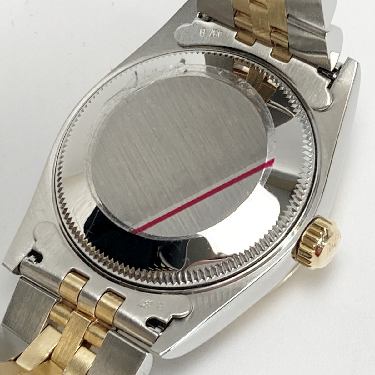 ☆☆ROLEX ロレックス デイトジャスト S番 ローマ K18 68273NR シェル文字盤 自動巻き ボーイズ 腕時計 ROLEX - ROLEX ロレックス デイトジャスト S番 ローマ K18 68273NR
