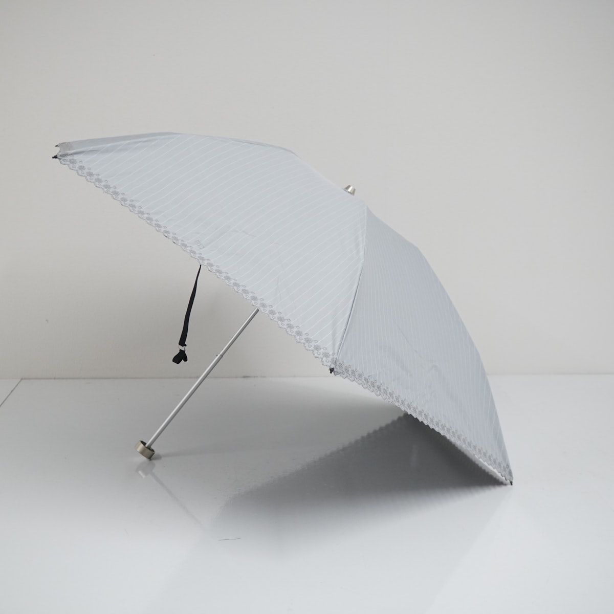 『未使用品❗️』MACKINTOSH 折りたたみ傘 ライトブルー マッキントッシュ 傘 晴雨兼用 ワンタッチ開閉式 晴雨兼用
