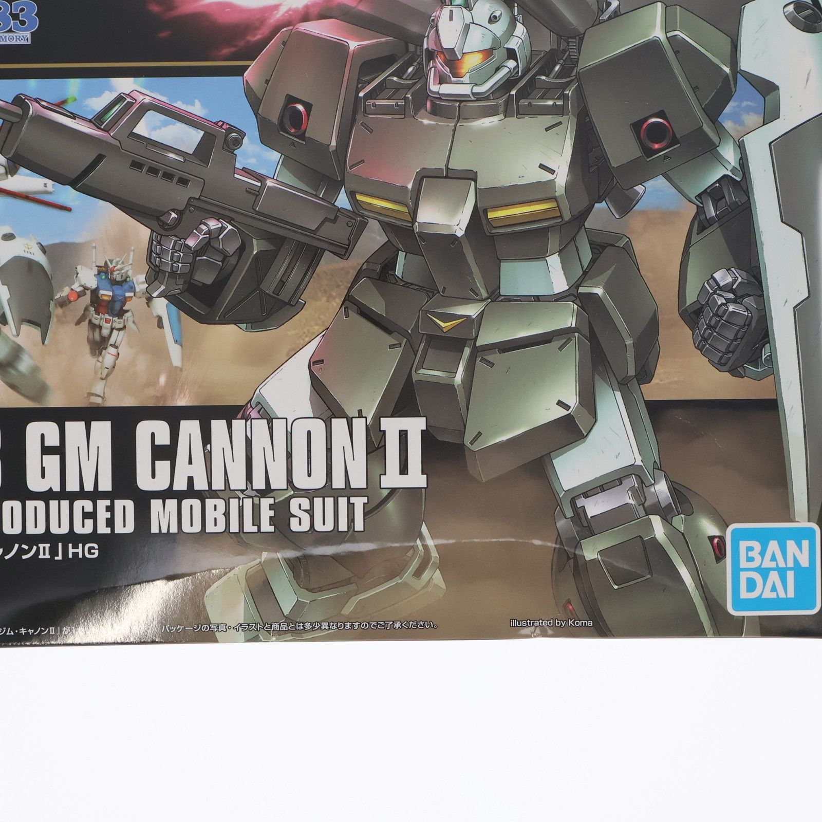 BANDAI - (再販) HGUC 1/144 RGC-83 ジム・キャノンII 機動戦士ガンダム0083 STARDUST MEMORY(スターダストメモリー) プラモデル(5061821) バンダイスピリッツ 中古即納』{PTM} (再販) HGUC 1/144 RGC-83 ジム・キャノンII