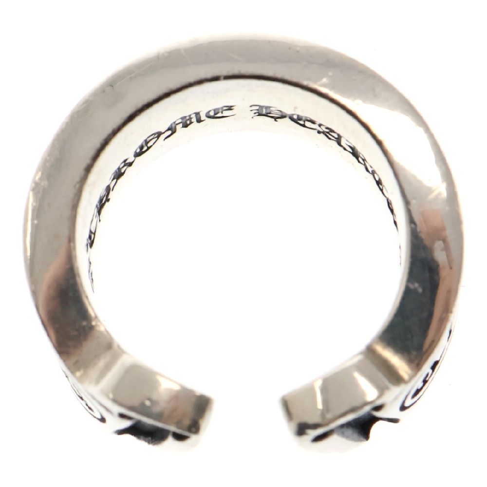 クロムハーツ LG SCROLL LABEL/ラージスクロールラベル シルバーリング