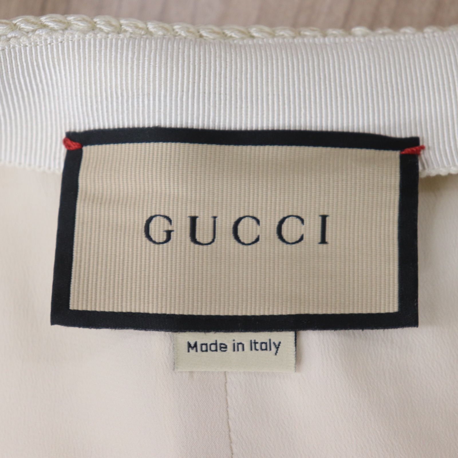 IT4I3J472Y40 美品 GUCCI グッチ ツイード スカート ‎771992