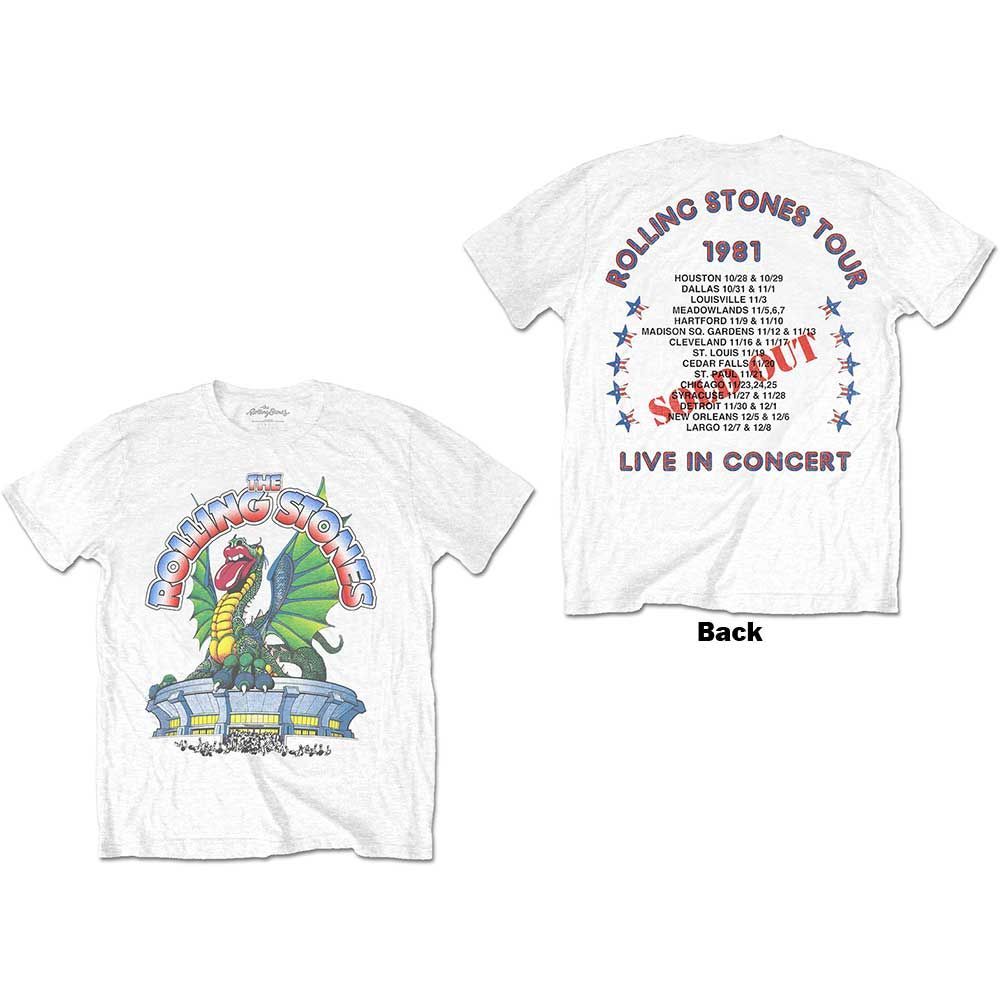 ローリング ストーンズ Tシャツ Rolling Stones 81 TOUR DRAGON 正規品