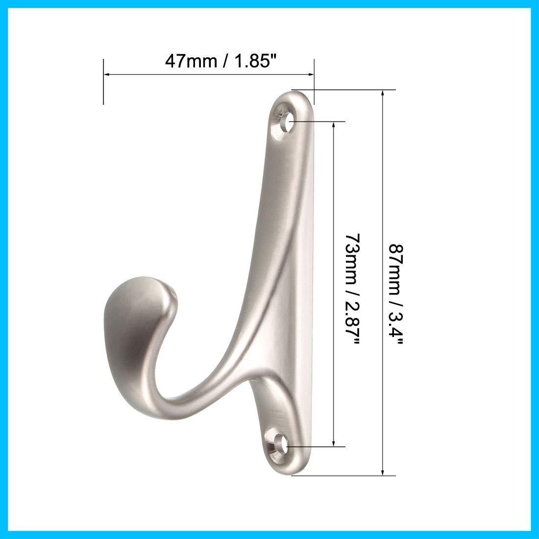 人気商品】87mm x ニッケルメッキ 23 ウィンドウ用 mm 壁掛け