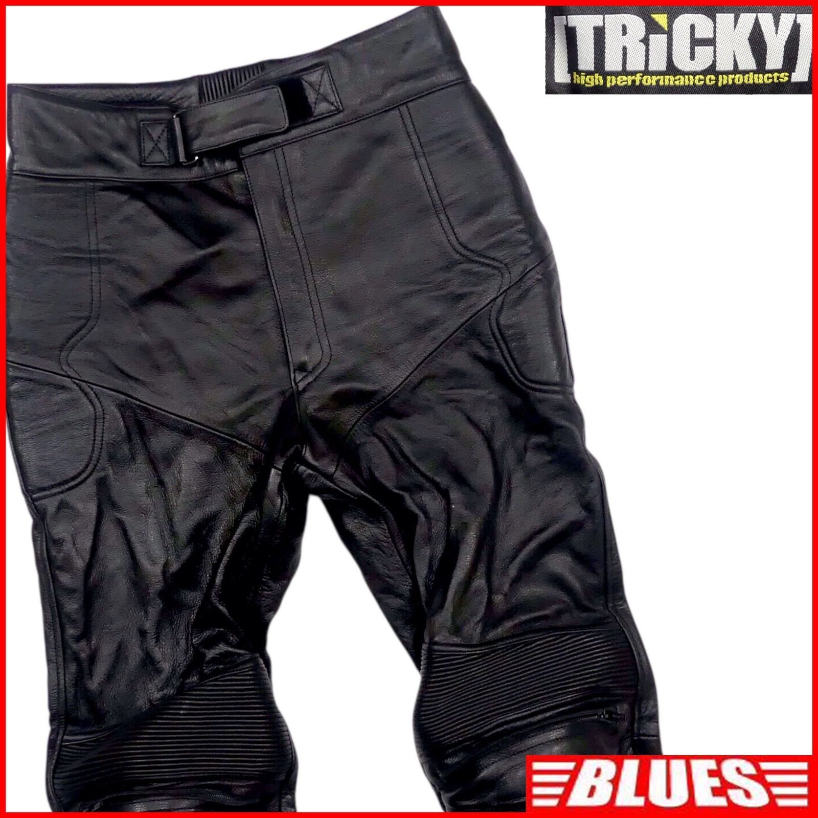 TRICKY トリッキー ライディングパンツ レザーパンツ メンズ XL