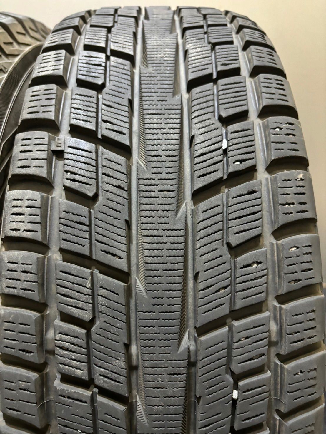 ★215/65R16 YOKOHAMA/GEOLANDAR i/T-S G073 22年 レアマイスター LMG 16インチ 6.5J +38 139.7 6H スタッドレス 4本 ハイエース(南6-G419)