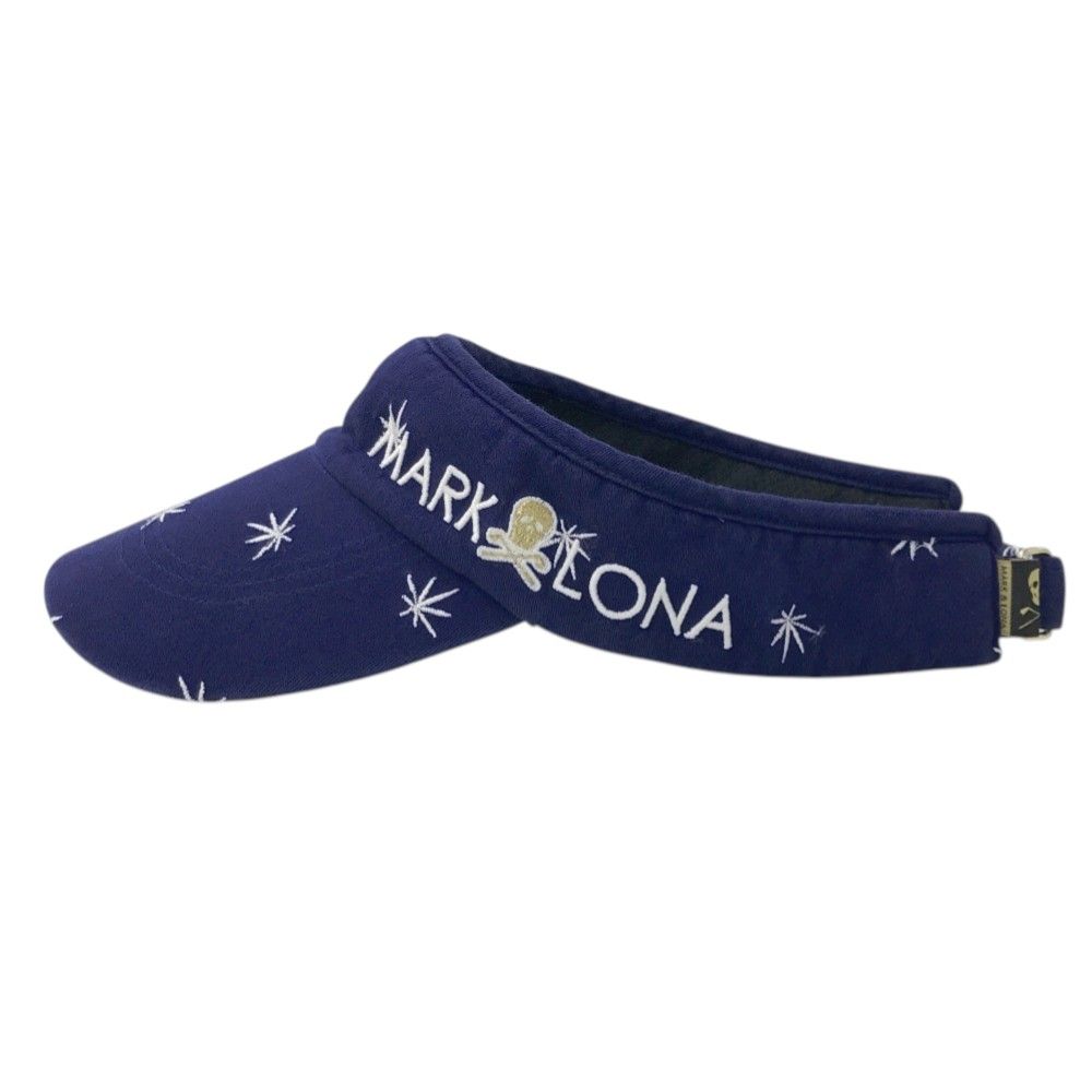 MARK&LONA マークアンドロナ サンバイザー カンナビス ブルー系