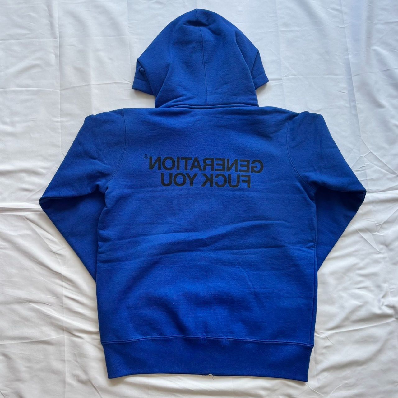 16aw Supreme Undercover Generation Fuck You Zip Up Hooded 