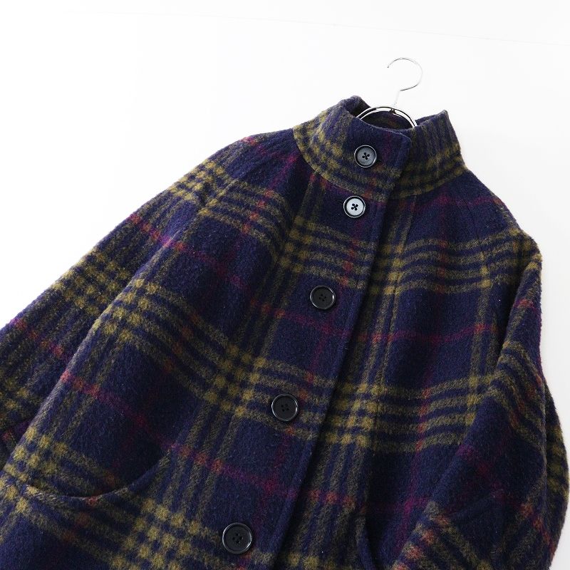 ポールスミス Paul Smith ウール モヘヤブレンド スタンドカラー